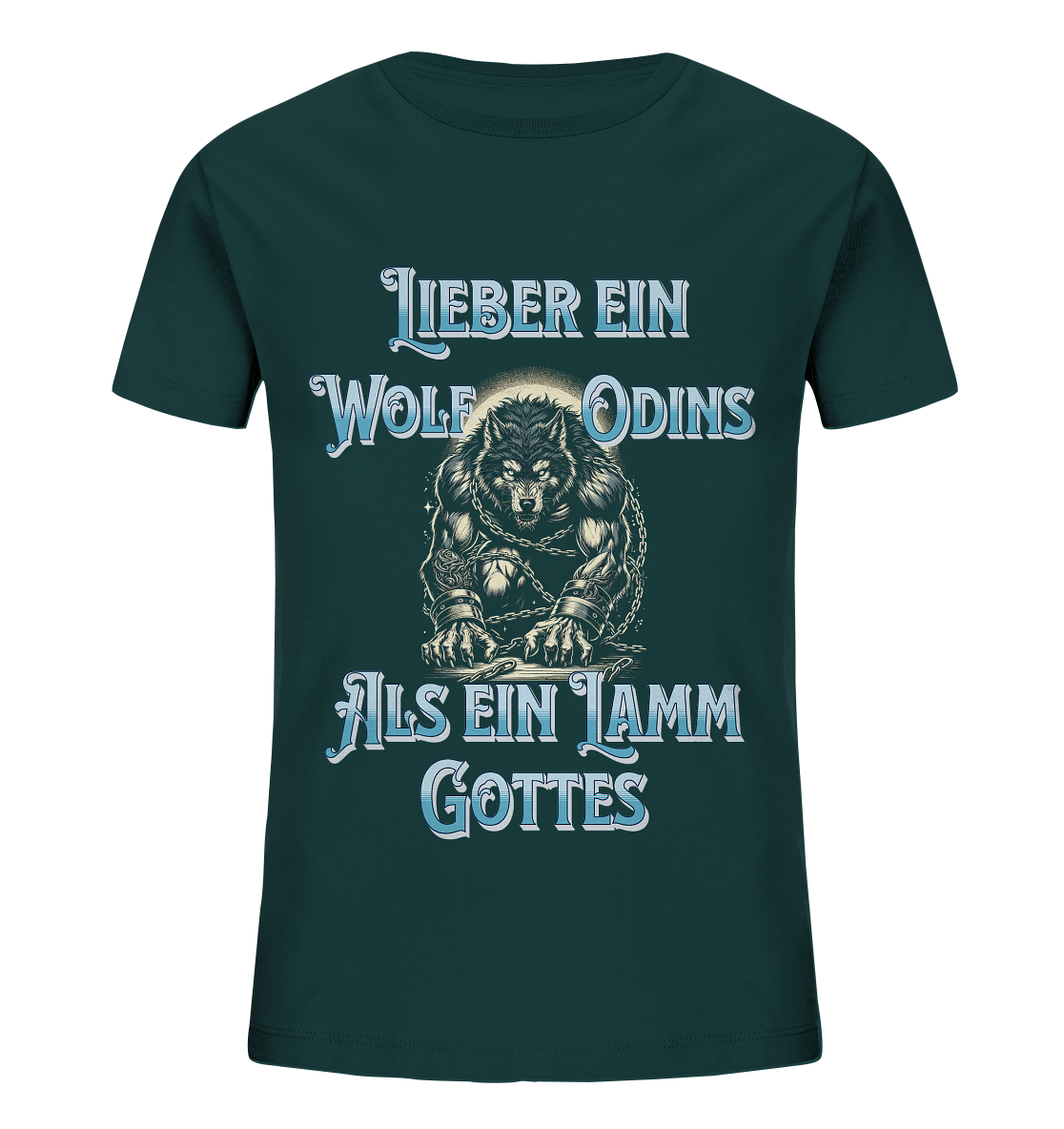 Odins Wolf | Oberteile  - Kids Organic Shirt