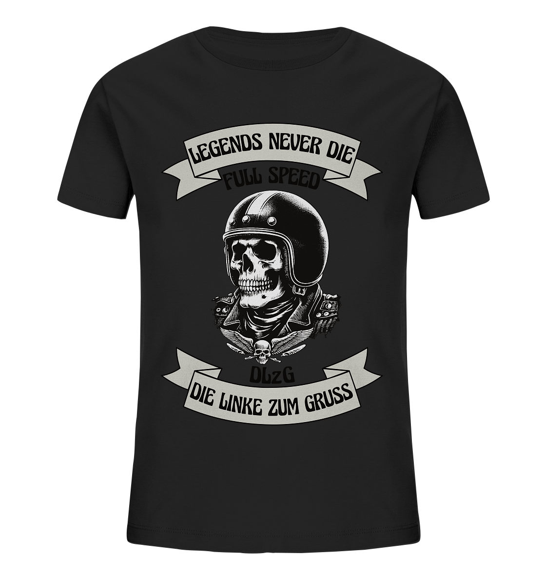 DLzG - Legends never Die - Kids Organic Shirt