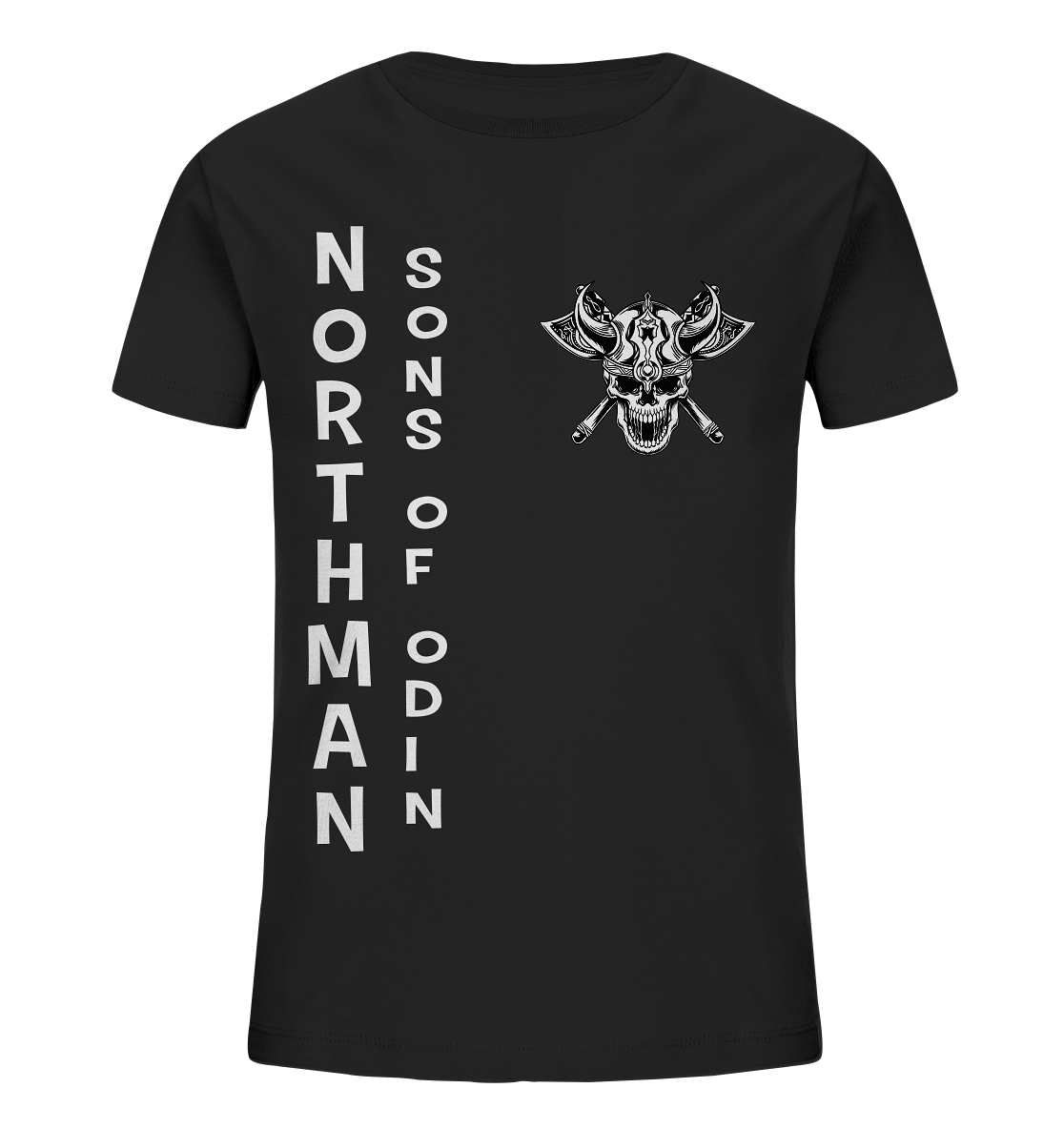 NORTHMAN SONS OF ODIN - NO 1  - STREETWEAR - STATEMENT    - Kids Organic Shirt