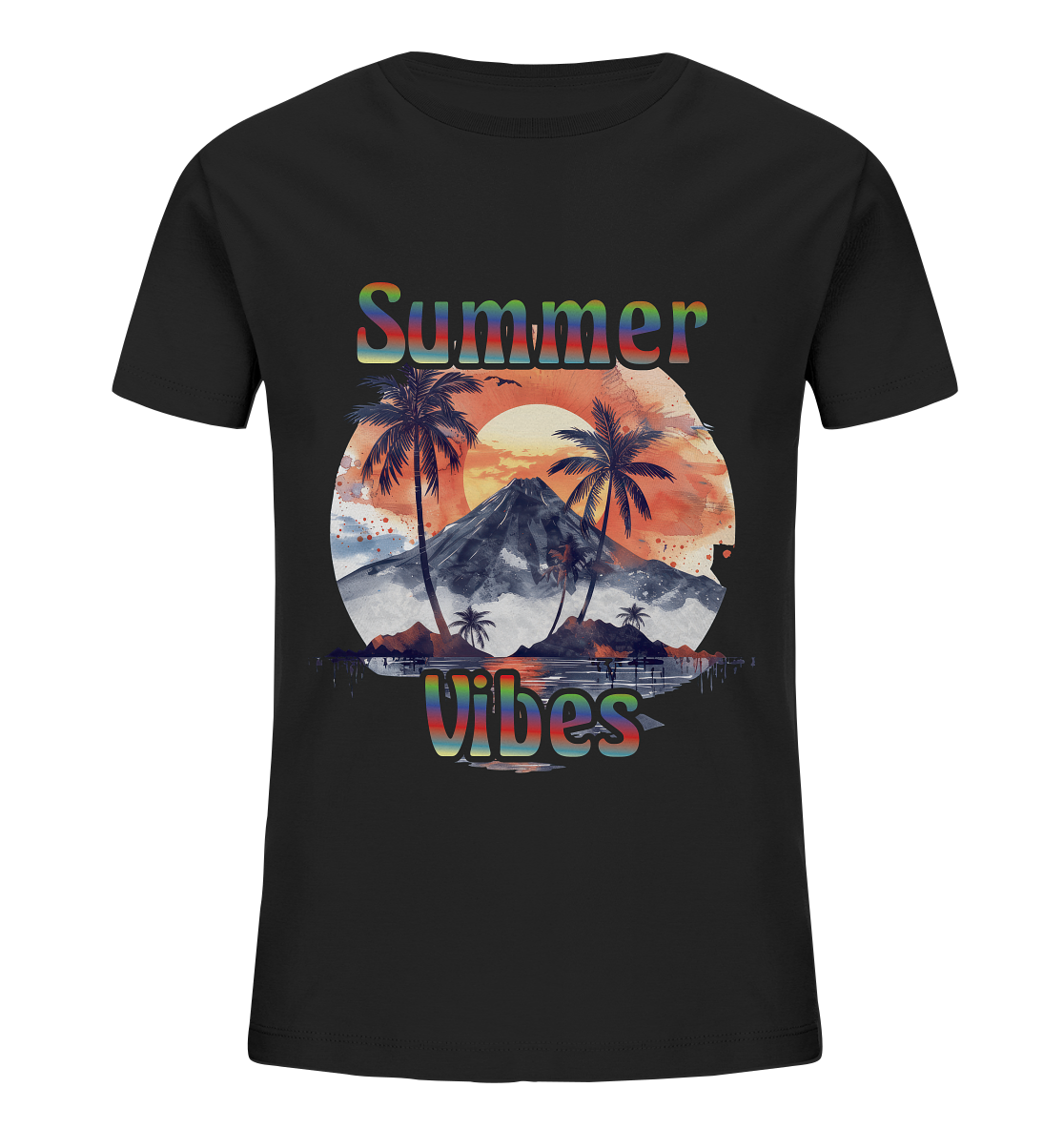 Summer Vibes - Sommer Shirts - Kids Organic Shirt