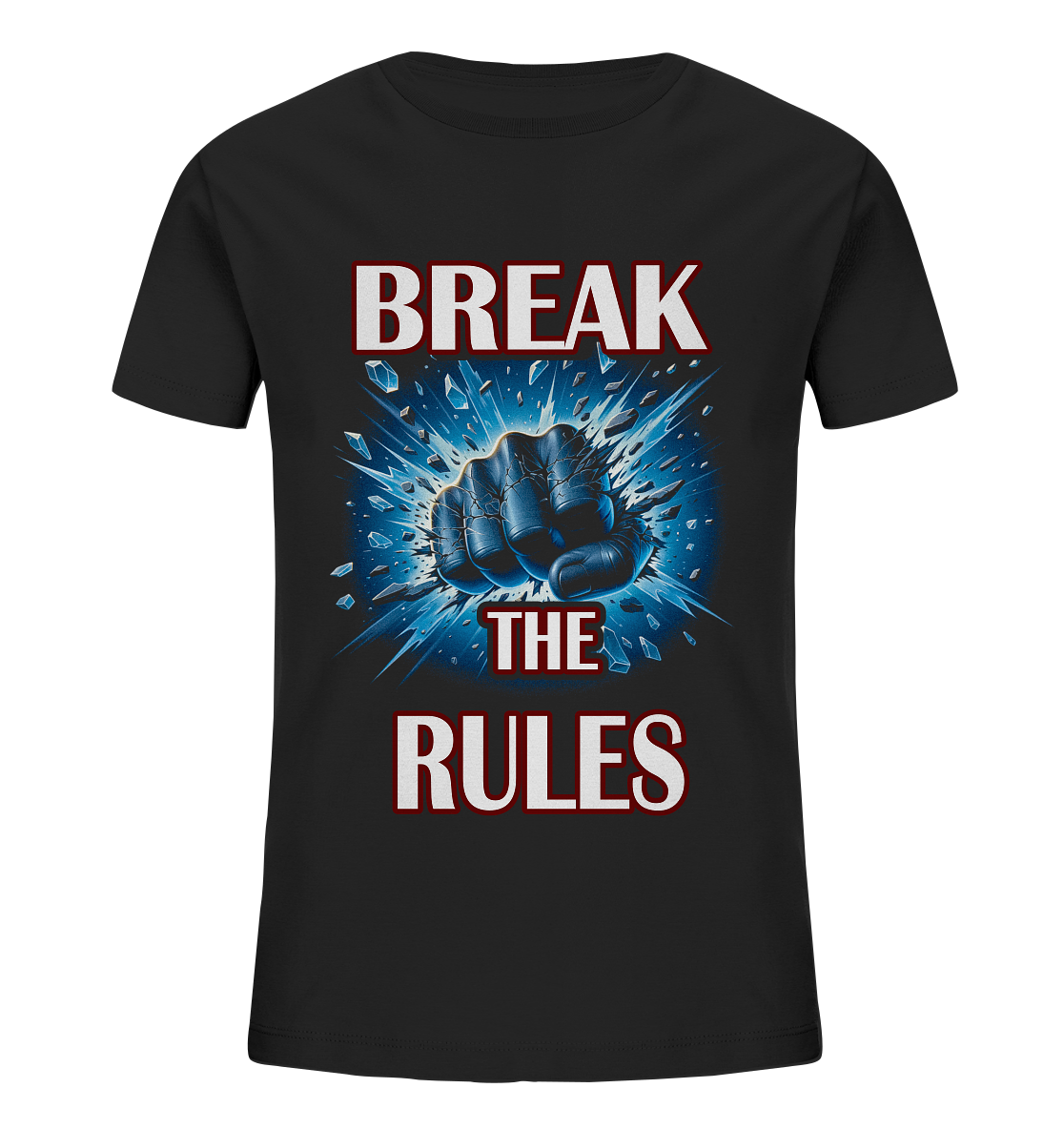 rules t shirt Kinder Organic Shirt schwarz