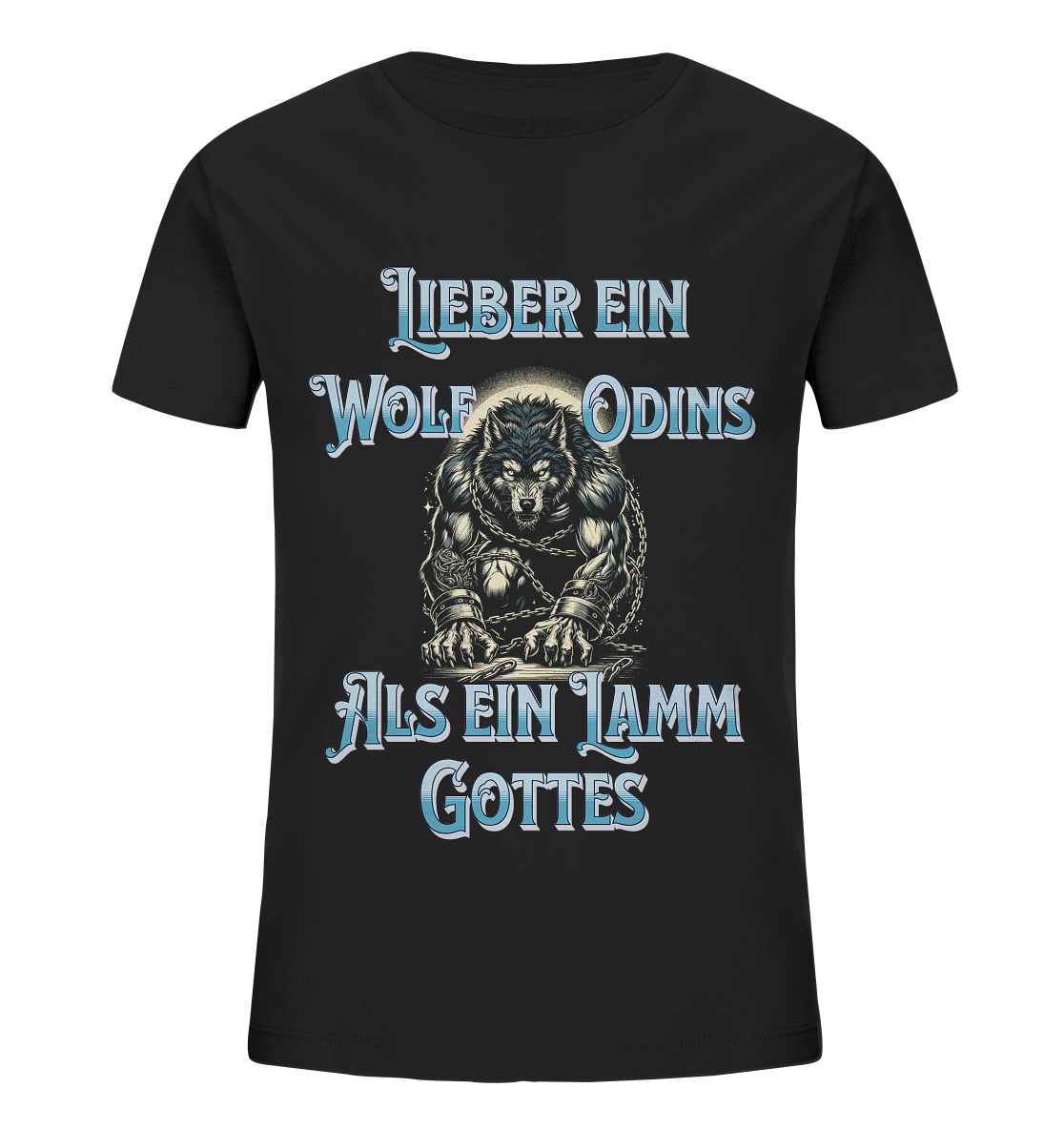 Odins Wolf | Oberteile  - Kids Organic Shirt