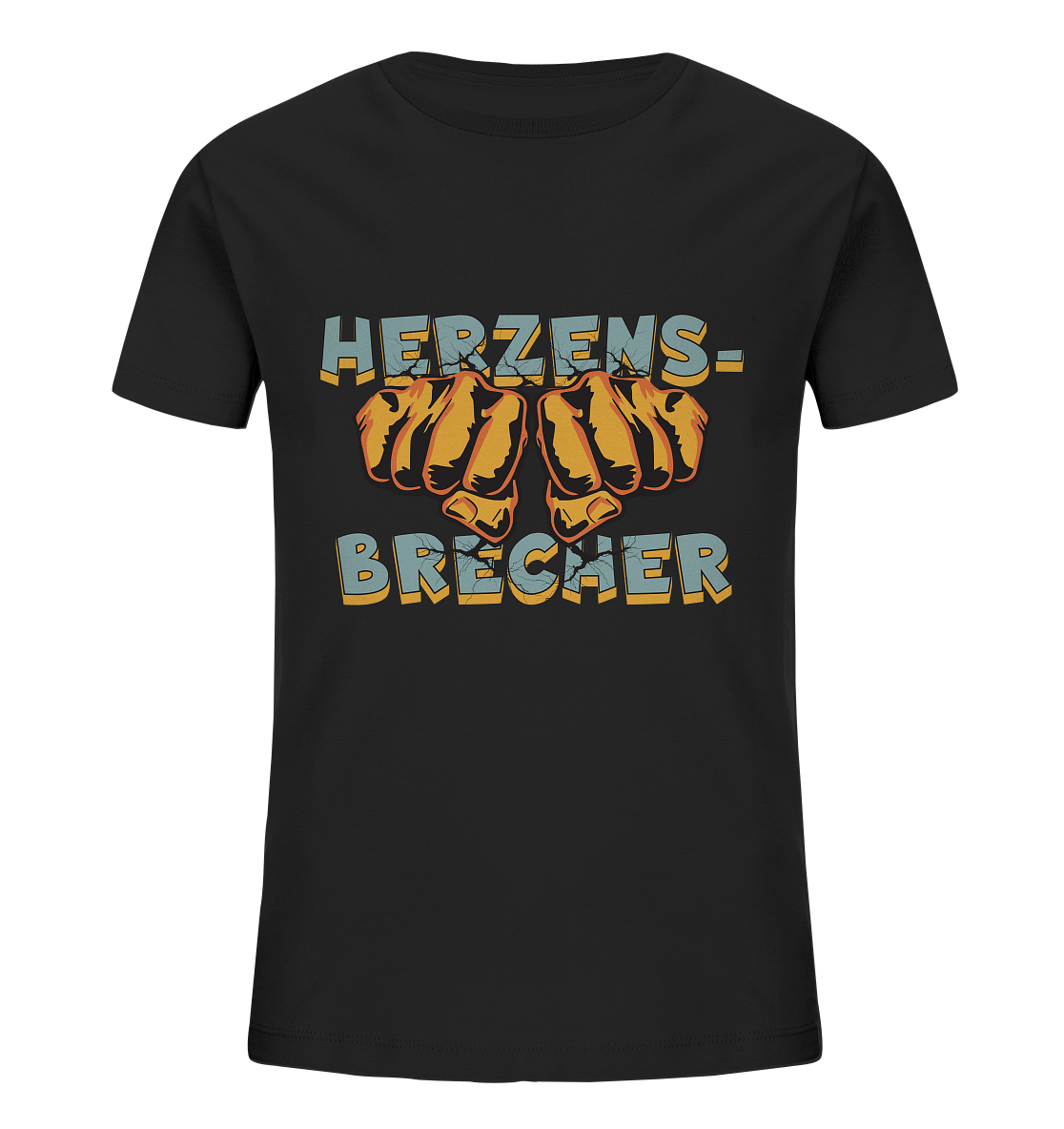 Herzensbrecher - Statement   - Kids Organic Shirt