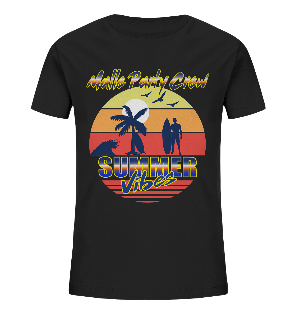 Malle Crew Kinder Organic Shirt