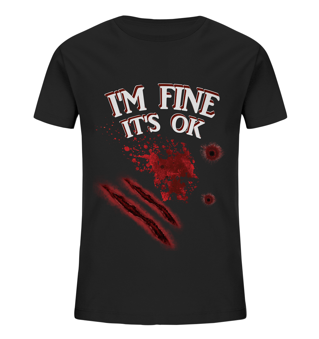 I'm fine - Kinder Organic Shirt