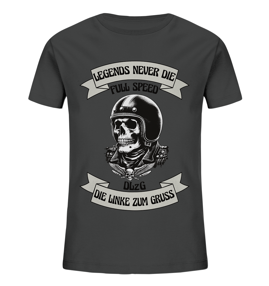 DLzG - Legends never Die - Kids Organic Shirt