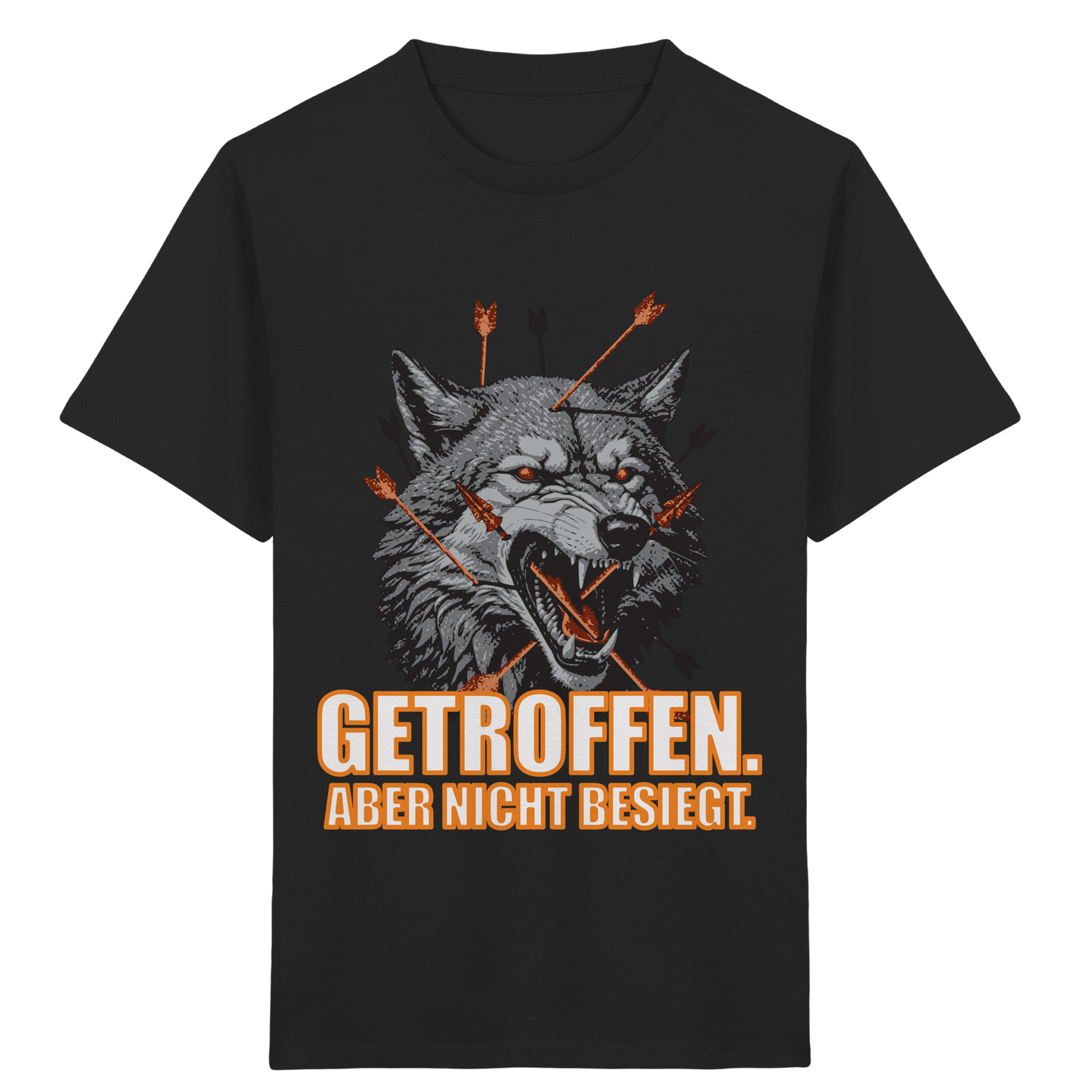 Alpha Wolf – Unbroken - Kids Organic Shirt