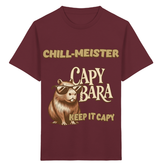 Chill-Meister Capybara – Keep it Capy (Bio & Premium) - Kids Organic Shirt