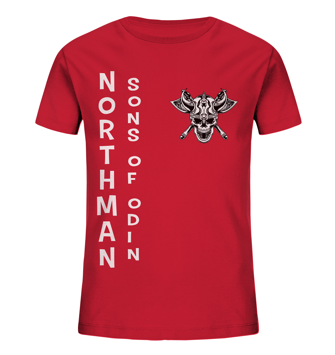 NORTHMAN SONS OF ODIN - NO 1  - STREETWEAR - STATEMENT    - Kids Organic Shirt