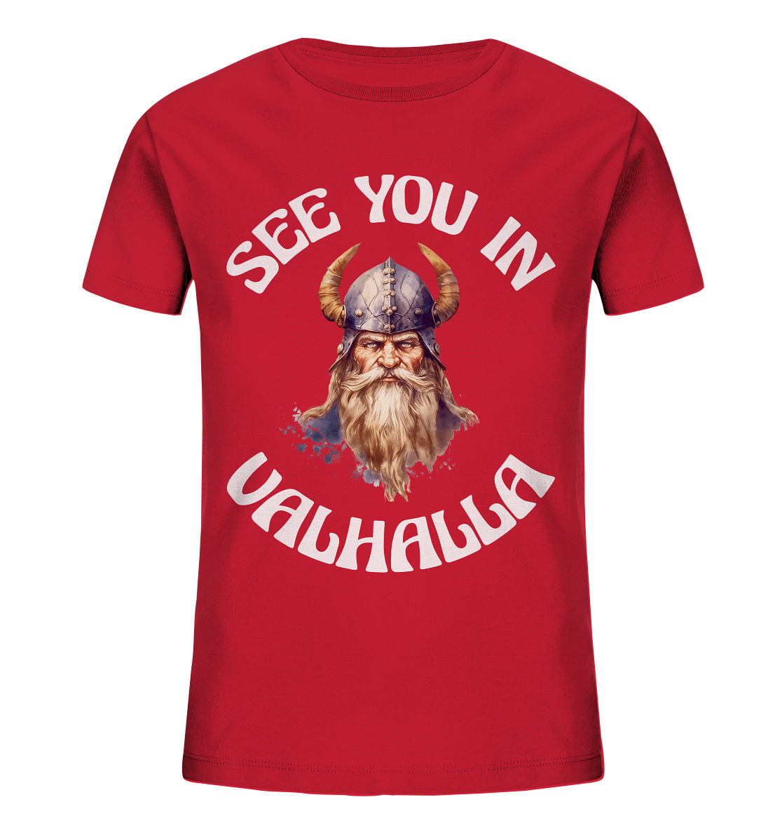 SEE YOU IN VALHALLA NO 3  - STREETWEAR - STATEMENT - Kids Organic Shirt