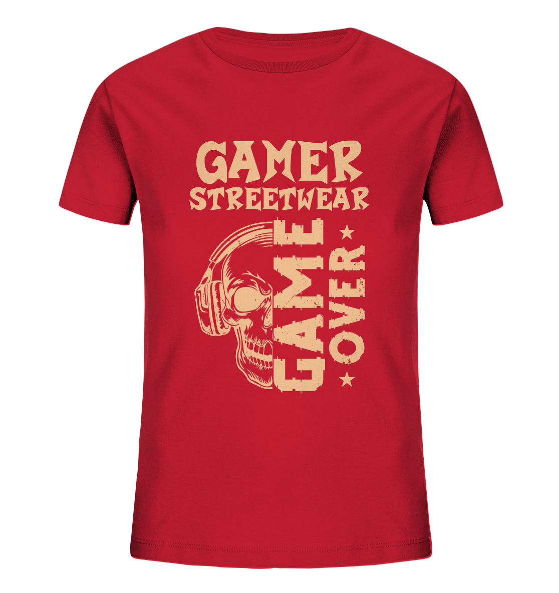 GAME OVER - GAMER STREETWEAR - STATEMENTS - Kids Organic Shirt