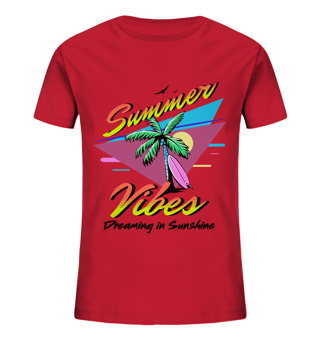 Summer Vibes Dreaming - Kids Organic Shirt