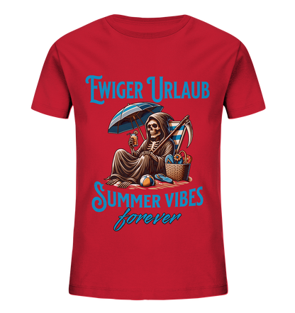Summer Vibes forever - Kids Organic Shirt