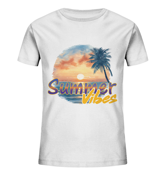 Sommer Shirts Vibes - Kids Organic Shirt