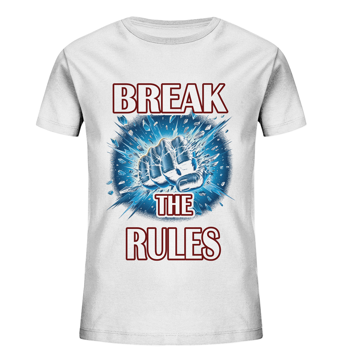 rules t shirt Kinder Organic Shirt weiß