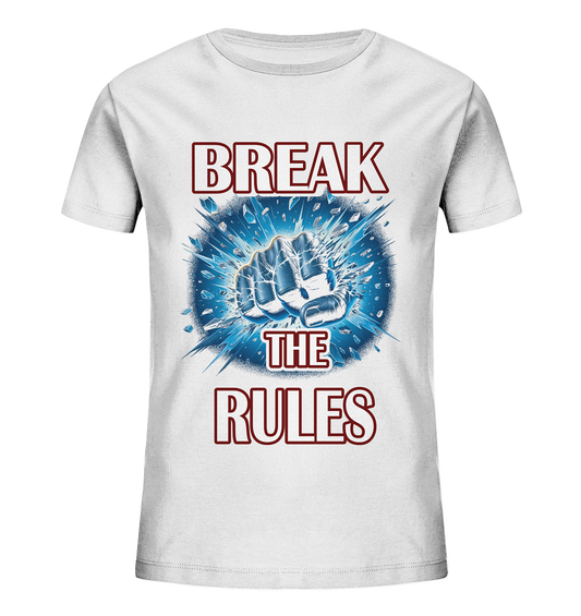 rules t shirt Kinder Organic Shirt weiß