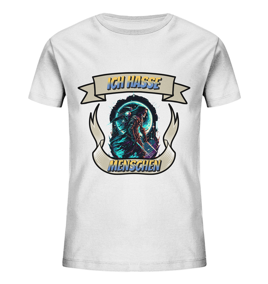 Reaper - Ich hasse Menschen Streetwear - Kids Organic Shirt