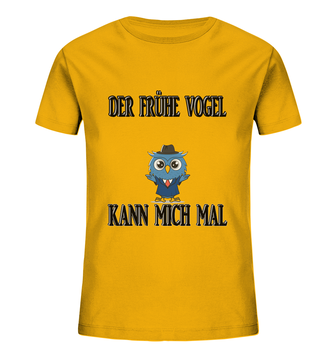 DER FRÜHE VOGEL KANN MICH MAL NO 2 - Kids Organic Shirt