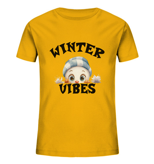 WINTER VIBES - Kids Organic Shirt