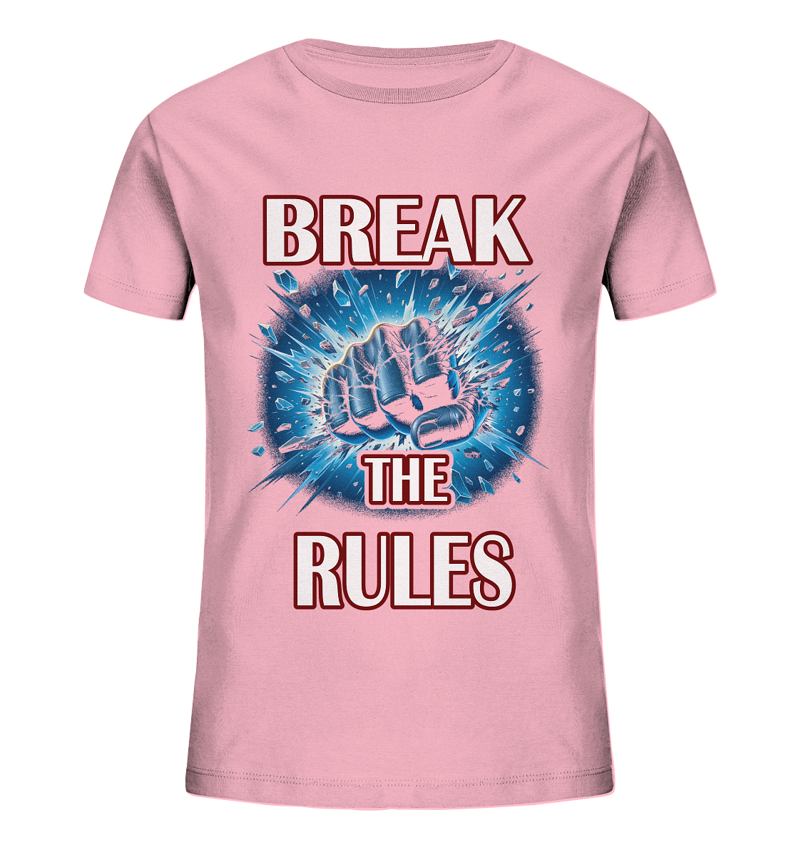 rules t shirt Kinder Organic Shirt Rosa