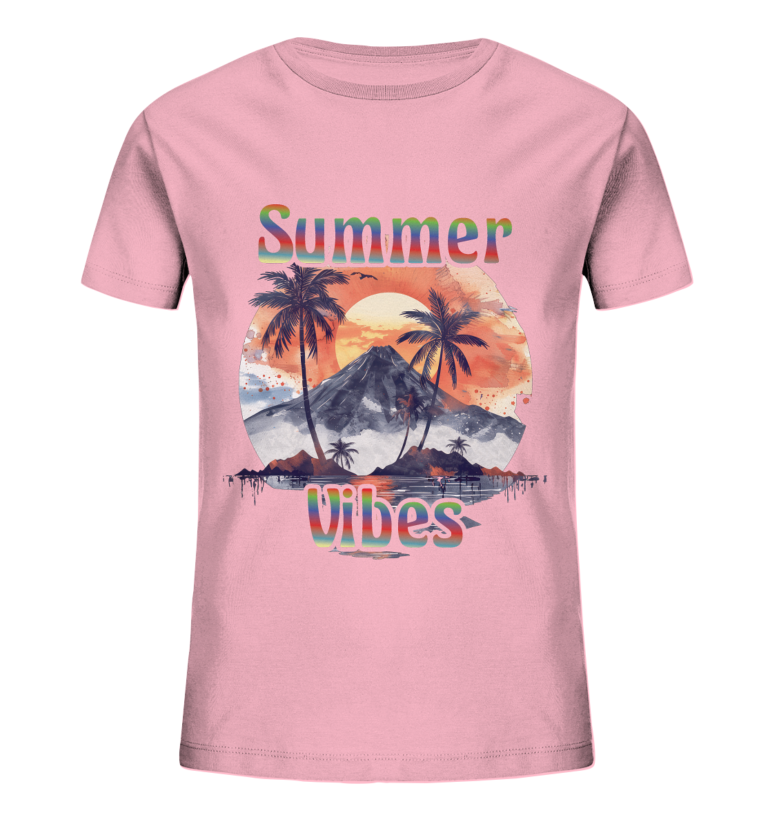 Summer Vibes - Sommer Shirts - Kids Organic Shirt