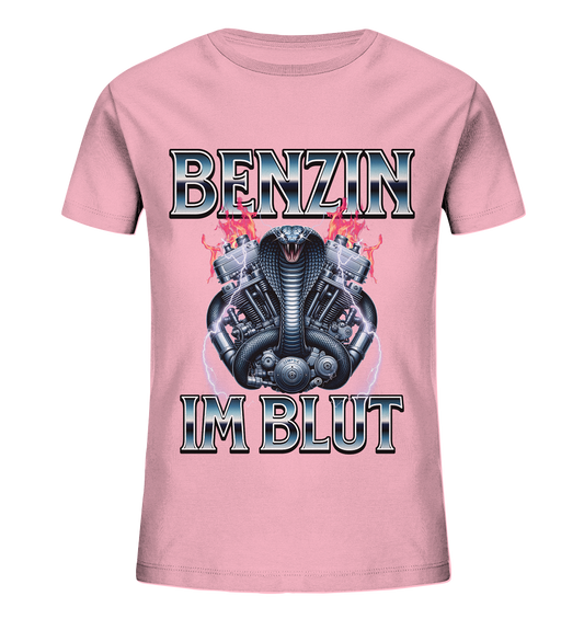 Benzin im Blut - Kids Organic Shirt