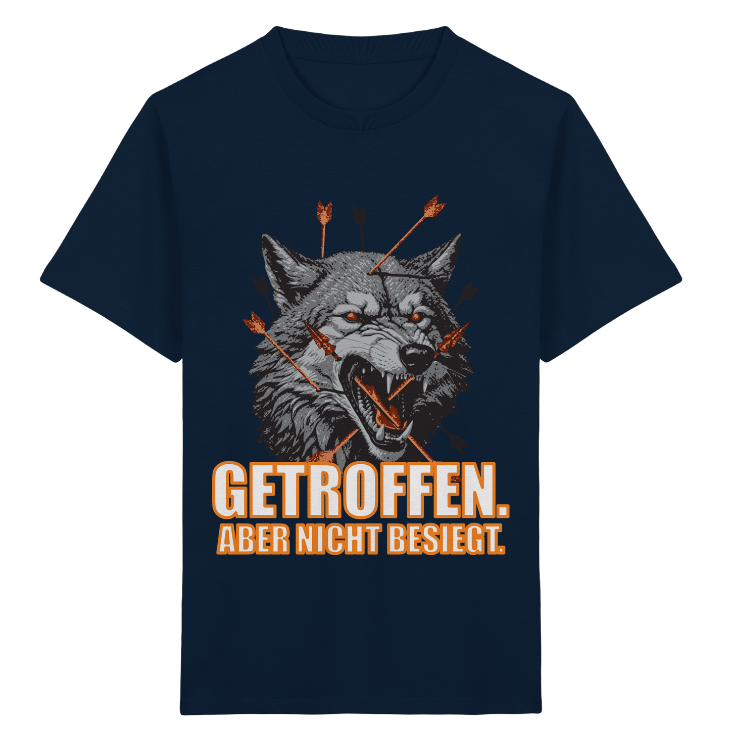 Alpha Wolf – Unbroken - Kids Organic Shirt