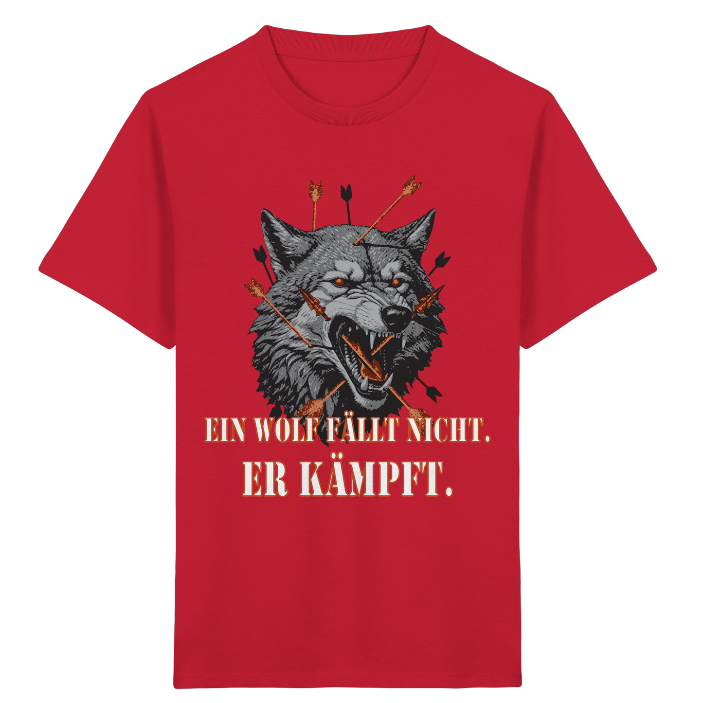 The Unbroken Wolf - Kids Organic Shirt