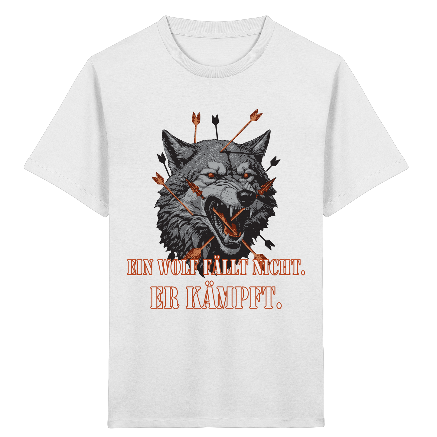 The Unbroken Wolf - Kids Organic Shirt