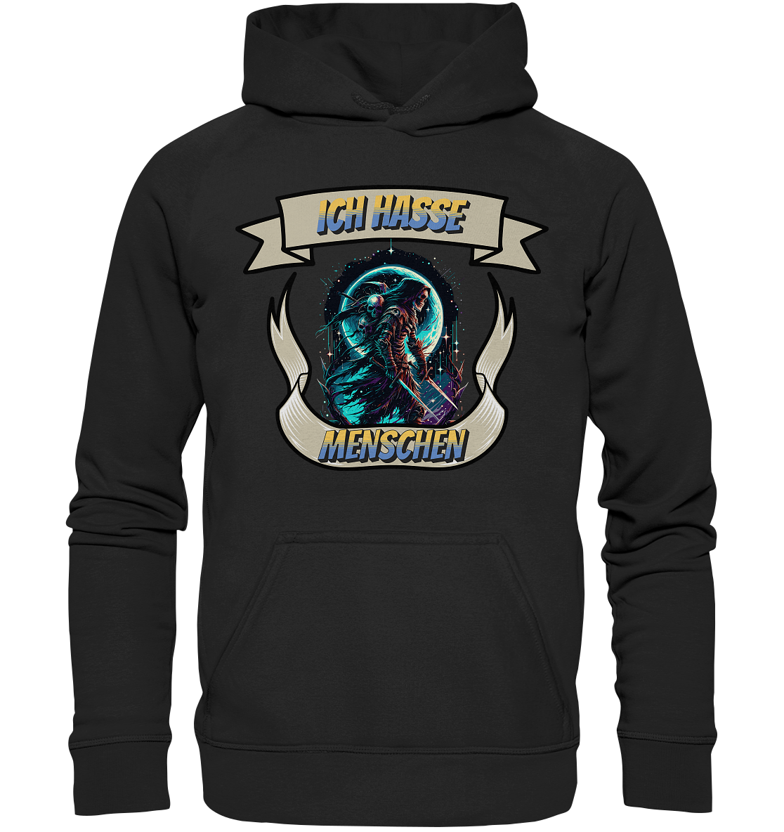 Reaper - Ich hasse Menschen Streetwear - Kids Premium Hoodie