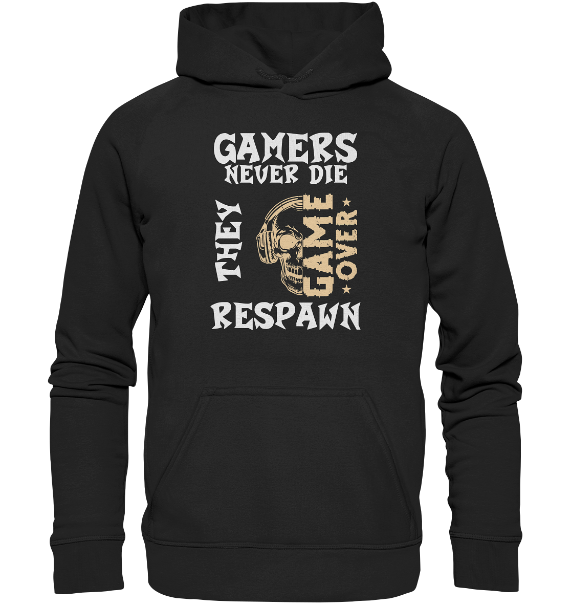 GAMERS NEVER DIE - GAMER STREETWEAR - STATEMENTS - Kids Premium Hoodie