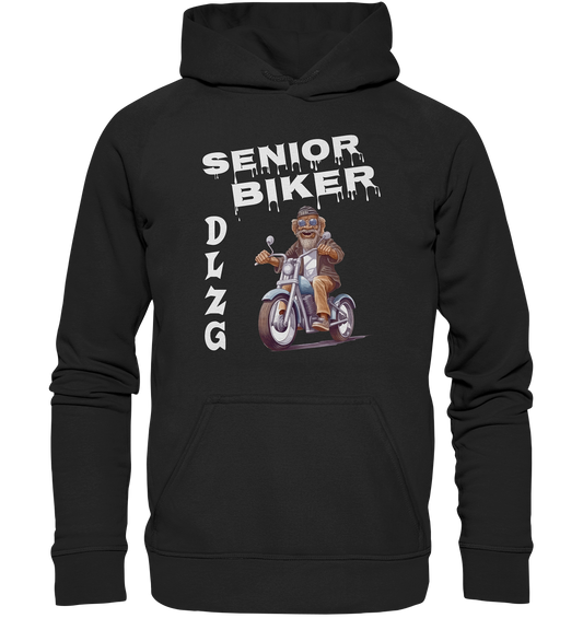 DLzG Opa Biker Fun Motiv 2- Kids Premium Hoodie