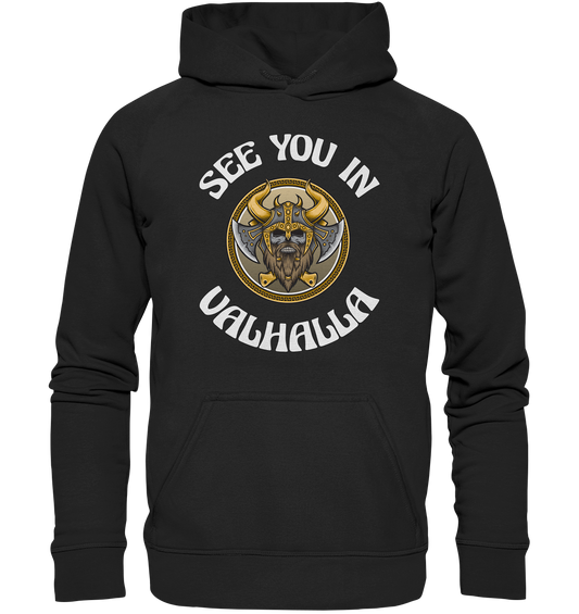 SEE YOU IN VALHALLA  - STREETWEAR - STATEMENT   - Kids Premium Hoodie