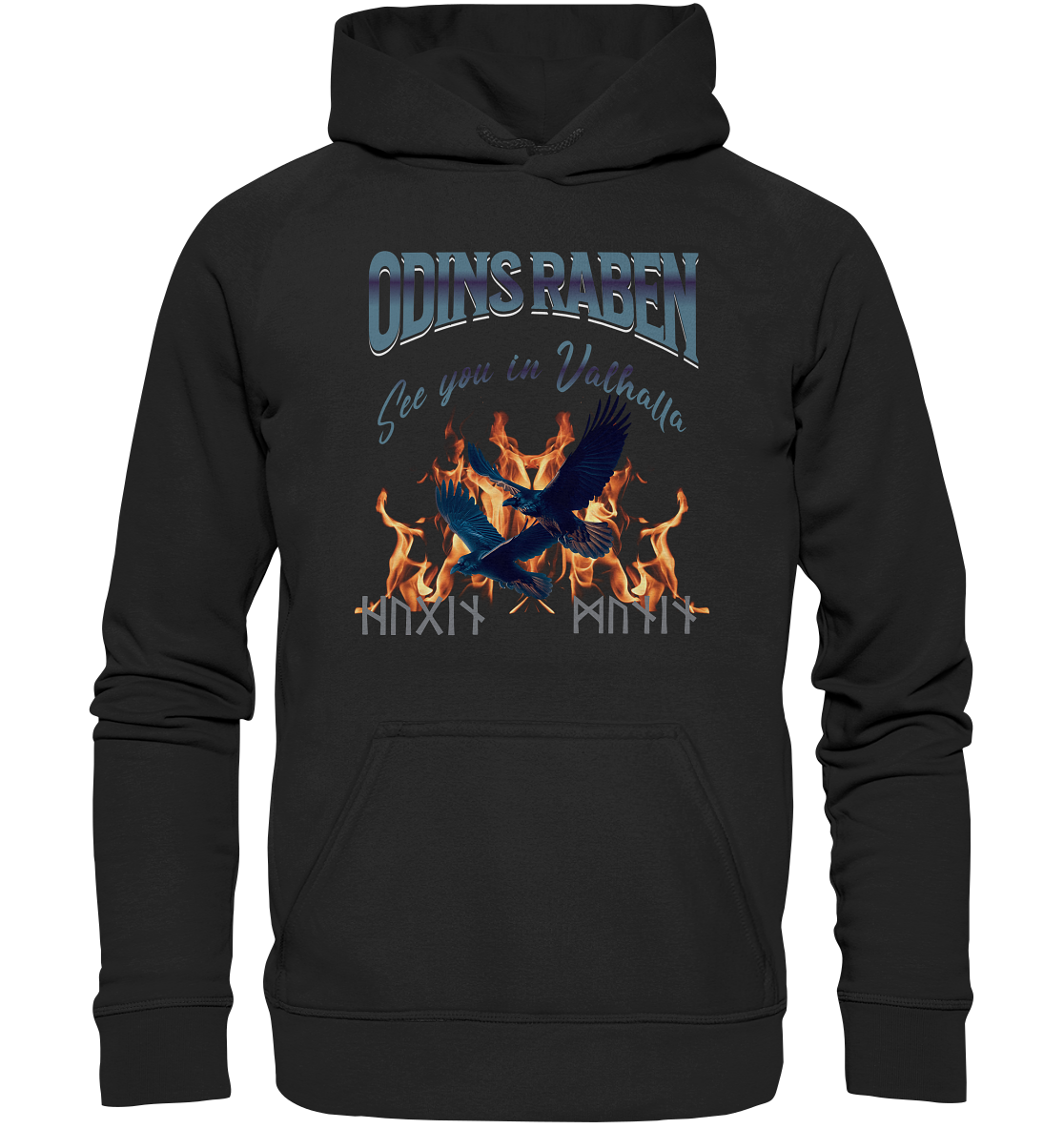 Raben Odins mystisch - Kids Premium Hoodie