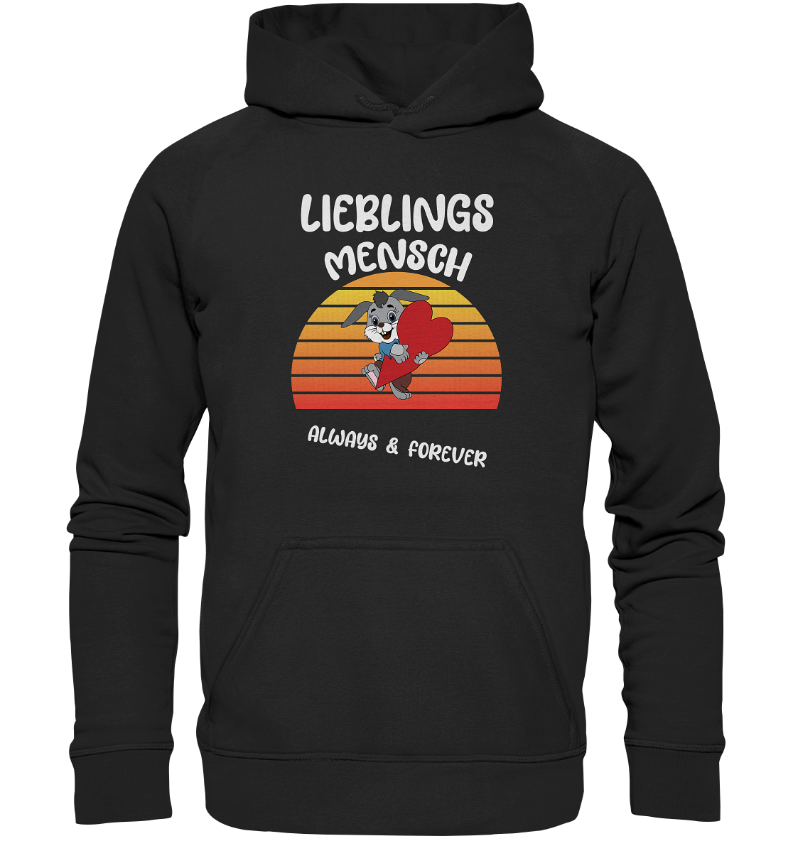 LIEBLINGSMENSCH – ALWAYS & FOREVER - STREETWEAR _ STATEMENTS - Kids Premium Hoodie