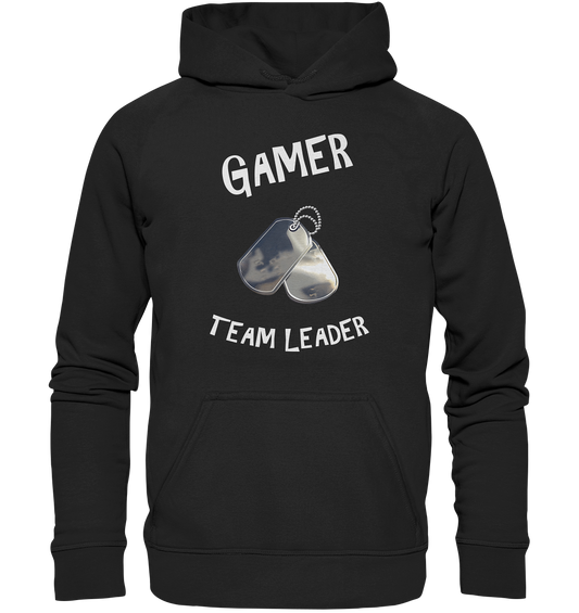 GAMER - TEAM LEADER - HUNDEMARKE - STREETWEAR - STATEMENT  - Kids Premium Hoodie