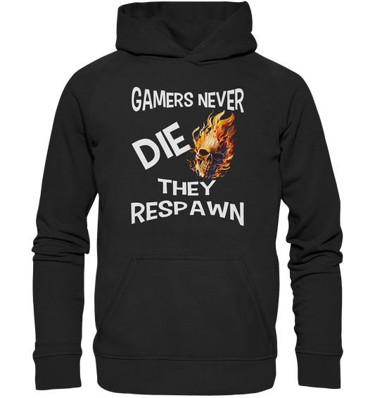 GAMERS NEVER DIE NO 2 - GAMER STREETWEAR - STATEMENT - Kids Premium Hoodie