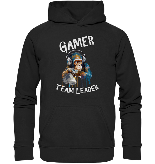 GAMER - TEAM LEADER MONKEY STREETWEAR - STATEMENT - Kids Premium Hoodie