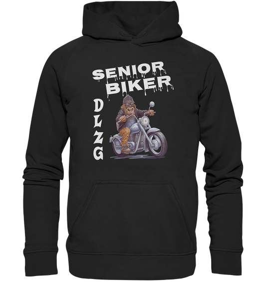 DLzG Opa Biker Fun Motiv 4- Kids Premium Hoodie