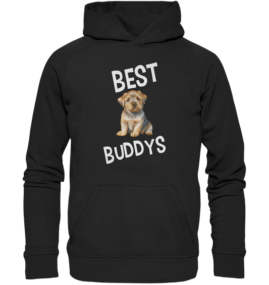 BEST BUDDYS NO4 - STREETWEAR _ STATEMENTS - MEIN BESTER FREUND - Kids Premium Hoodie