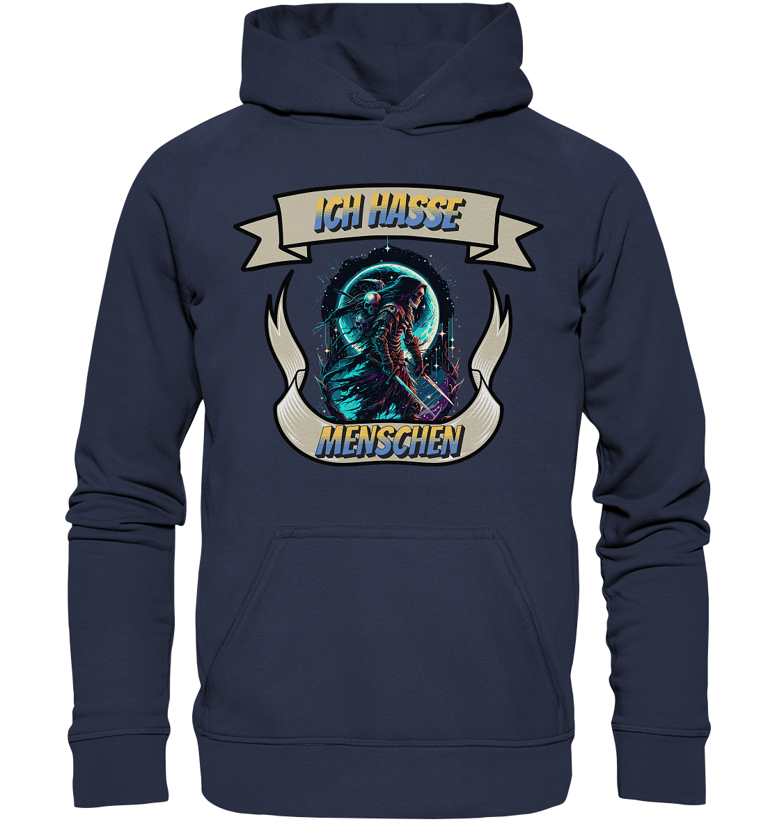 Reaper - Ich hasse Menschen Streetwear - Kids Premium Hoodie