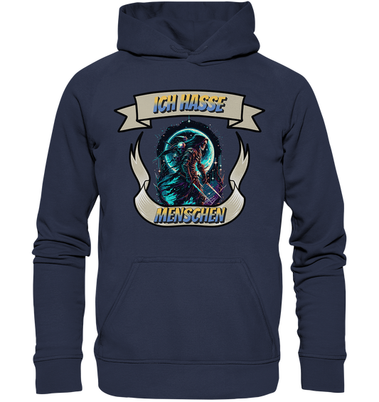 Reaper - Ich hasse Menschen Streetwear - Kids Premium Hoodie