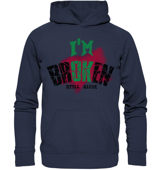 I'M OK - I'M BROKEN - STREETWEAR COOLE SPRÜCHE - Kids Premium Hoodie