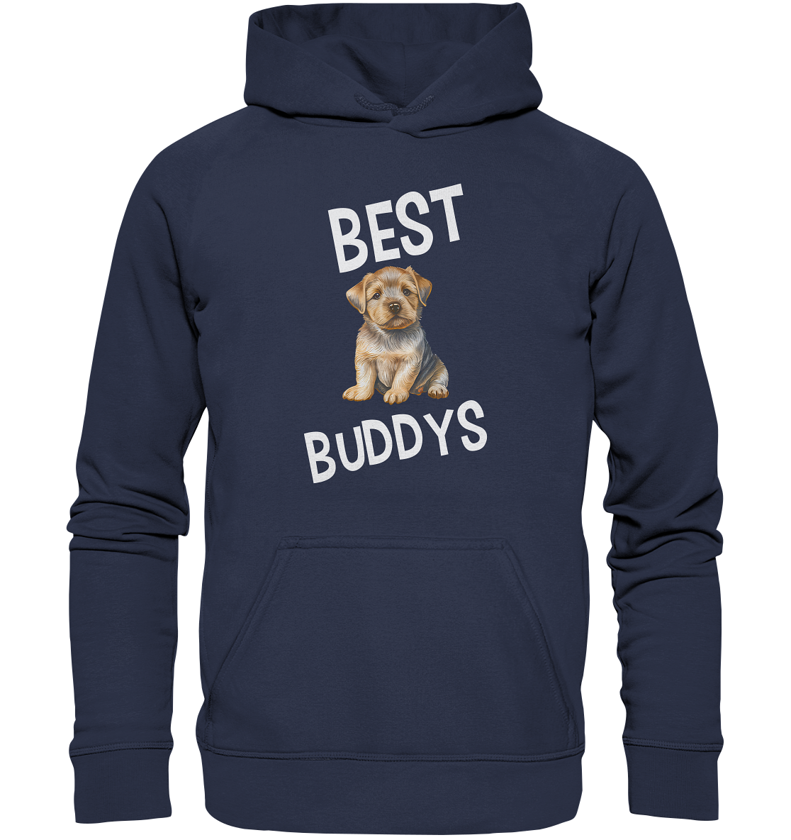 BEST BUDDYS NO4 - STREETWEAR _ STATEMENTS - MEIN BESTER FREUND - Kids Premium Hoodie