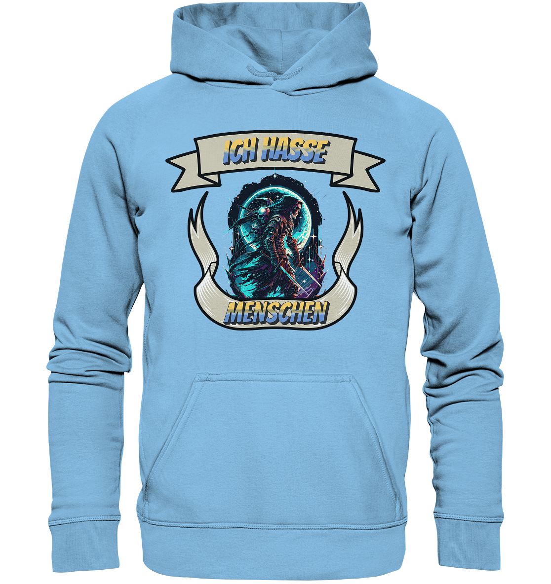 Reaper - Ich hasse Menschen Streetwear - Kids Premium Hoodie