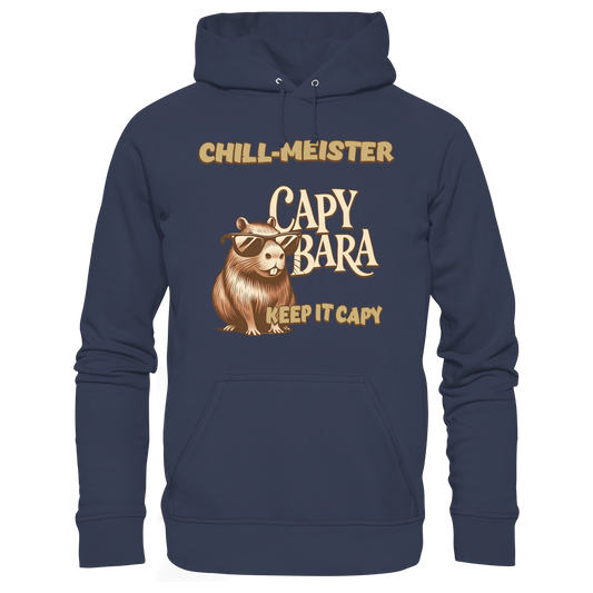 Chill-Meister Capybara – Keep it Capy (Bio & Premium) - Kids Premium Hoodie