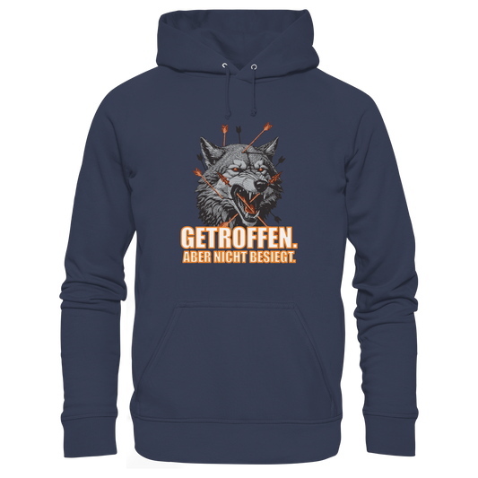 Alpha Wolf – Unbroken - Kids Premium Hoodie