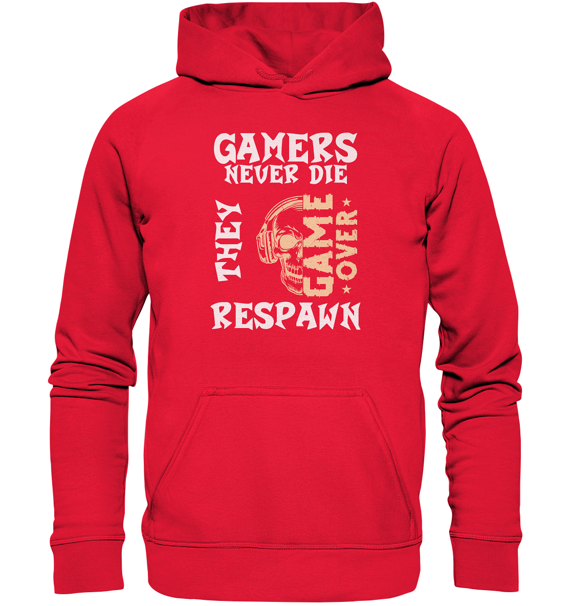 GAMERS NEVER DIE - GAMER STREETWEAR - STATEMENTS - Kids Premium Hoodie