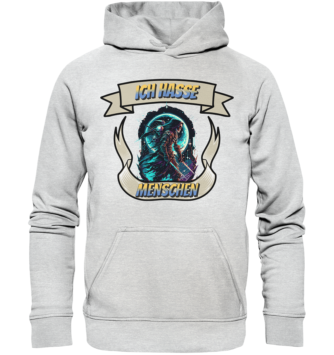 Reaper - Ich hasse Menschen Streetwear - Kids Premium Hoodie