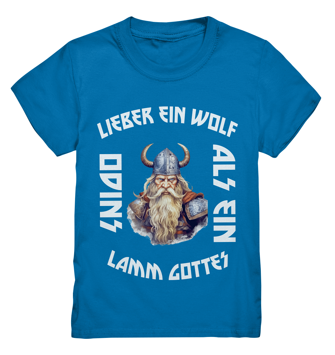 LIEBER EIN WOLF ODINS NO 2  - STREETWEAR - STATEMENT    - Kids Premium Shirt